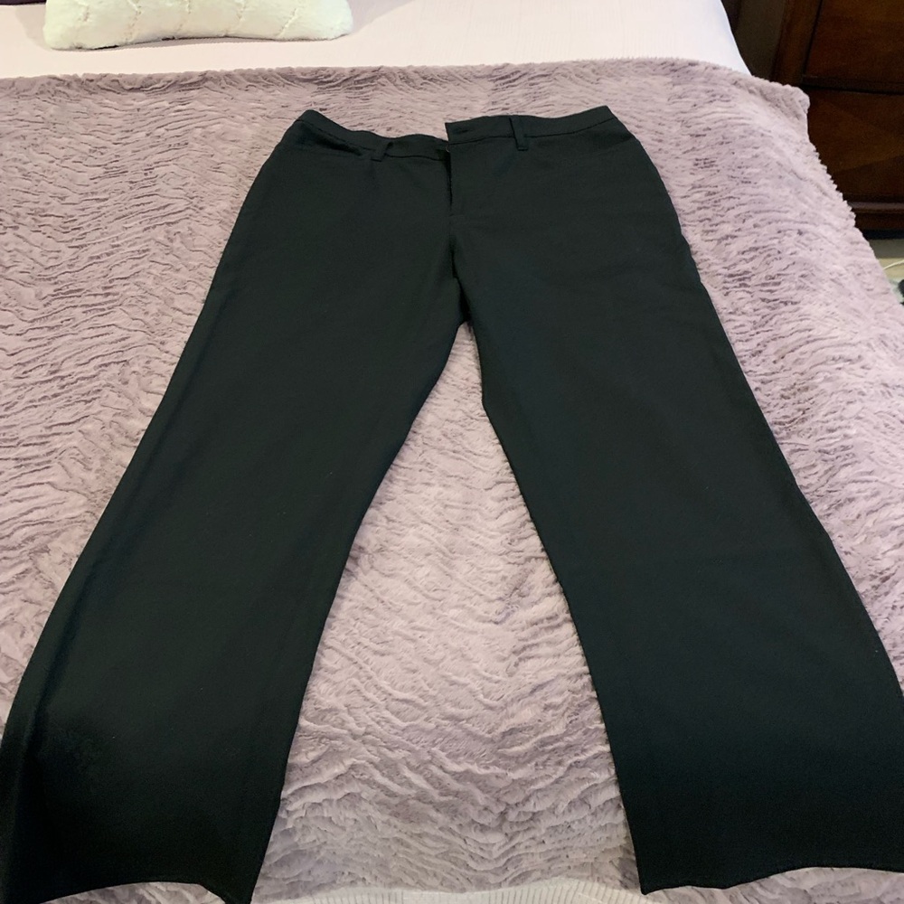 Mens Used Kenneth Cole Reaction Black Dress Pants